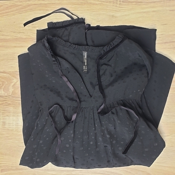 Zara Trafaluc Collection Peasant Blouse size Small - Picture 8 of 9